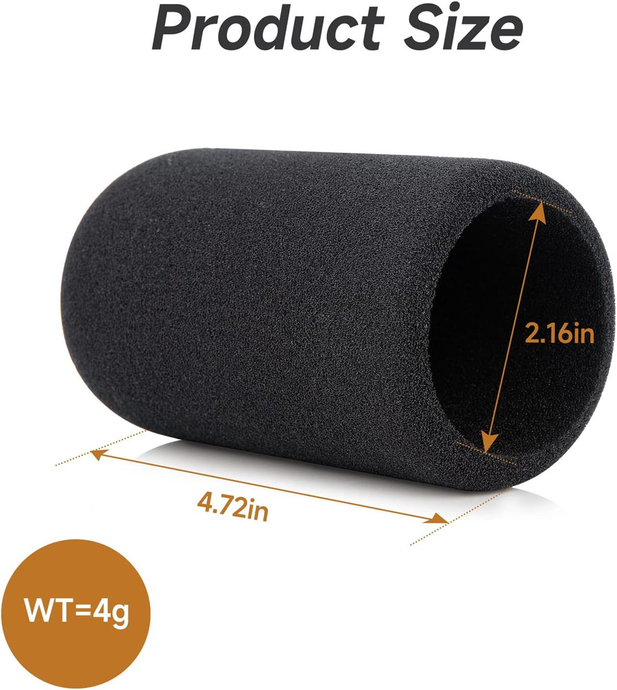 Hyperx Quadcast Windscreen - Microphone Foam Covers Pop Filter Compatible with H