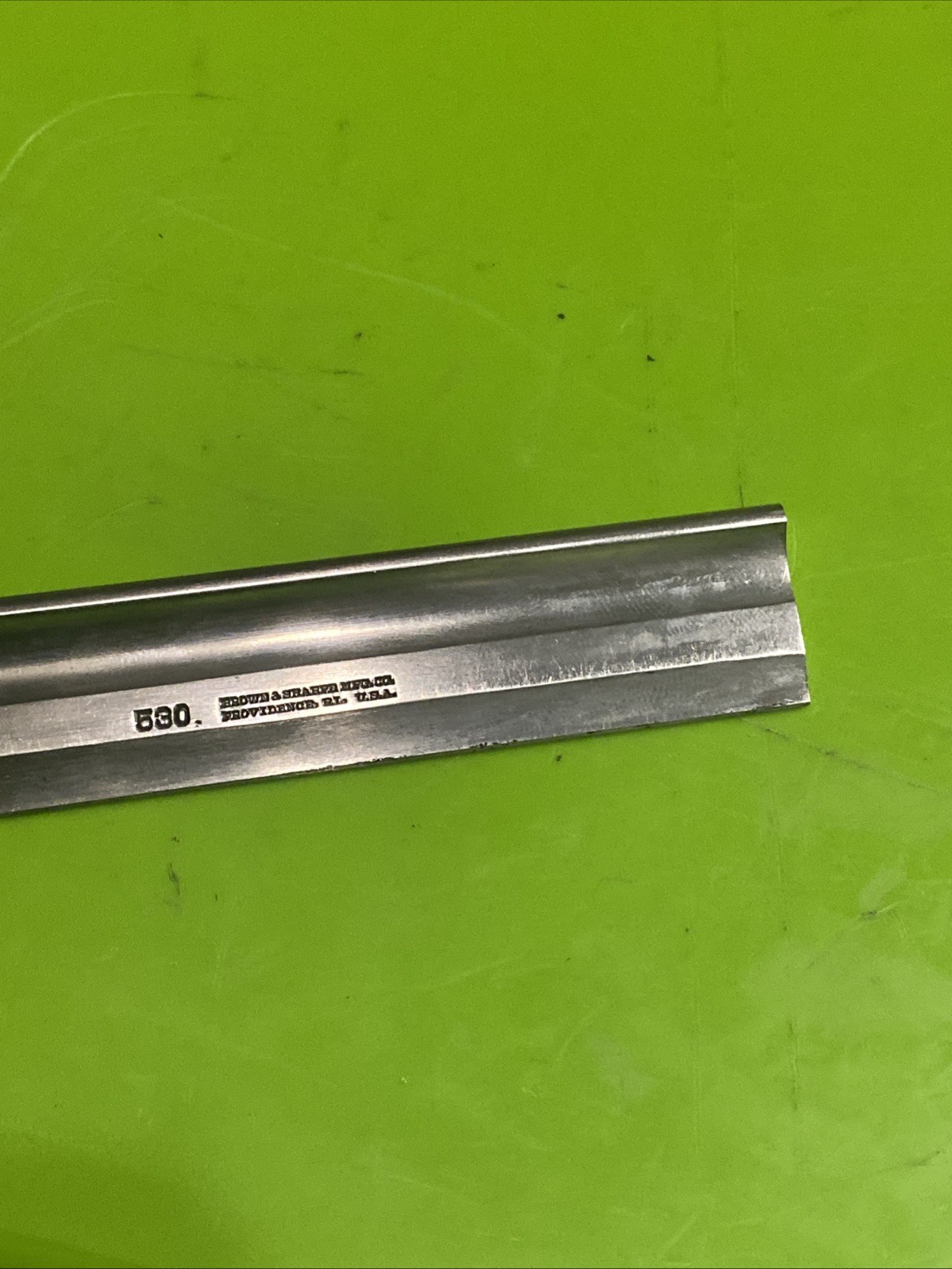Brown & Sharpe 530 Toolmakers Knife Edge Straight, 6-inch (F17)