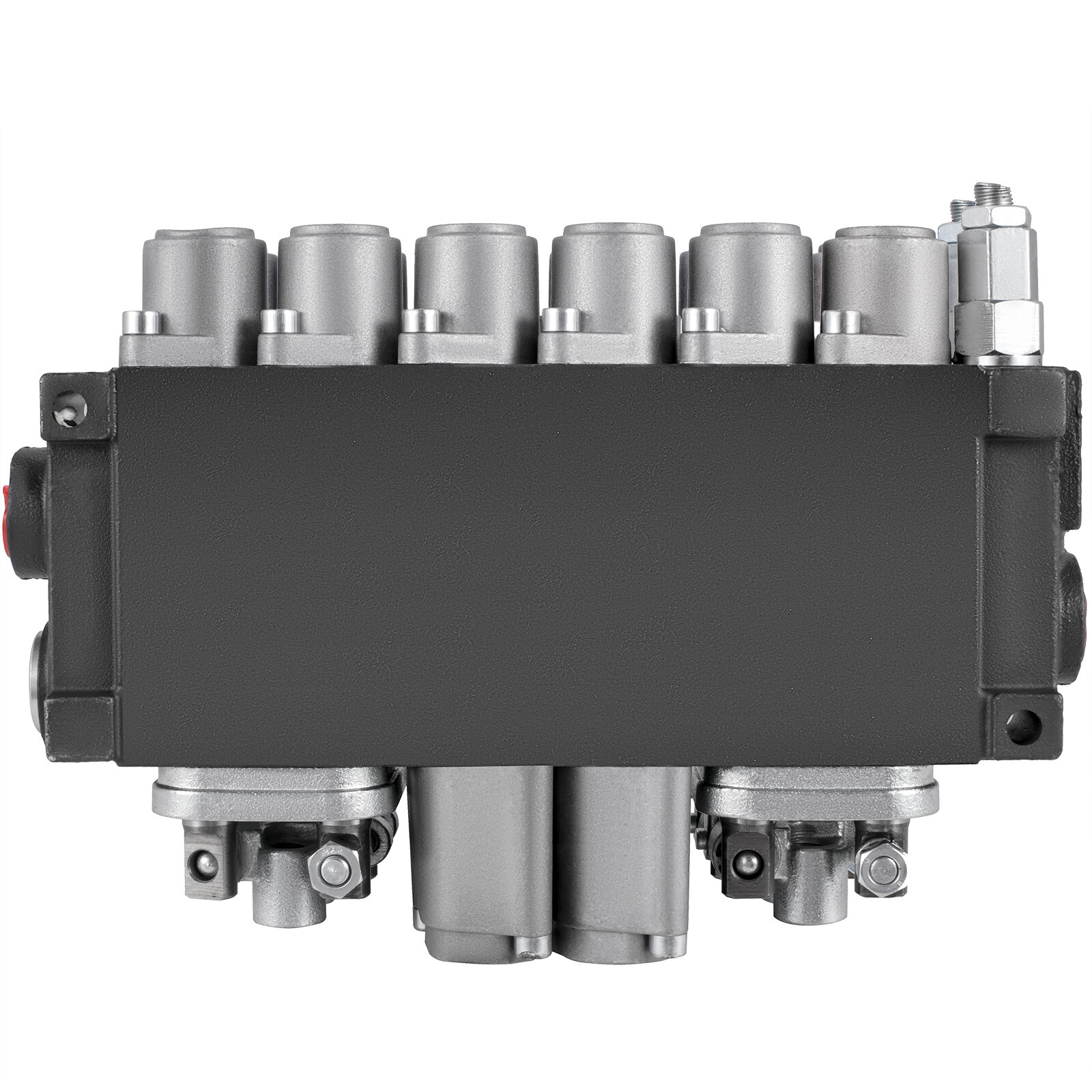 6 Spool 11 GPM Hydraulic Backhoe Directional Control Valve W/Joysticks G1/2 Port