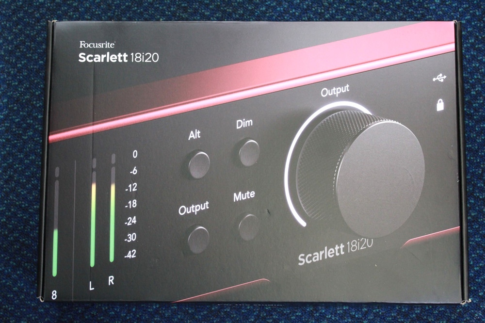 Focusrite Scarlett 18i20 4th Gen USB Audio Interface