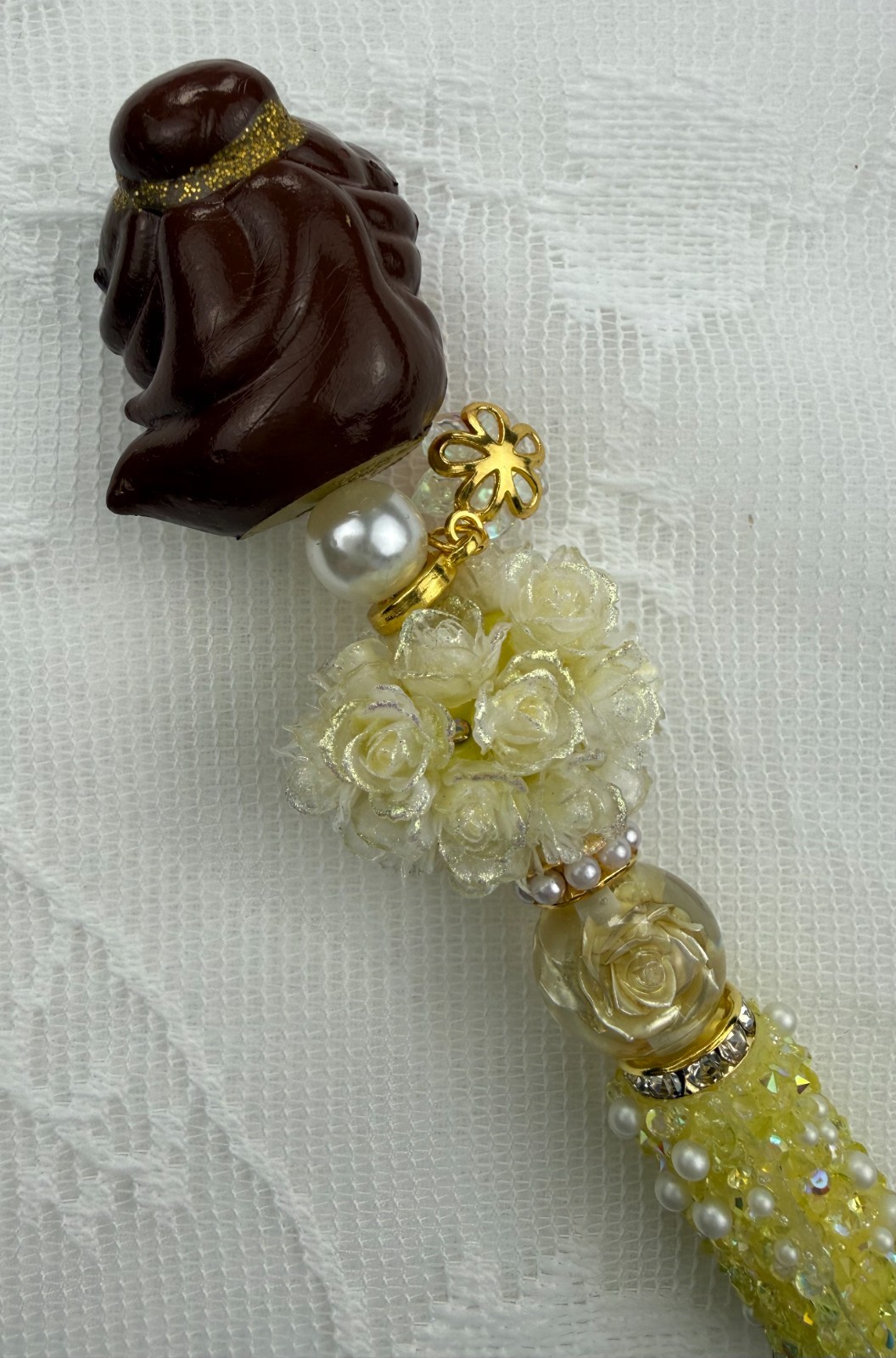 Custom beaded pens. Bling Fairytale! Luxury! Gifts. Basket filler. Journal.teen