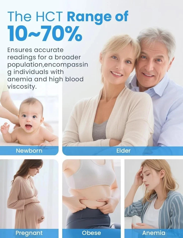 Diabetes Test Kit Blood Sugar Glucose Monitor Meter 206 Pcs Strip Tester Machine