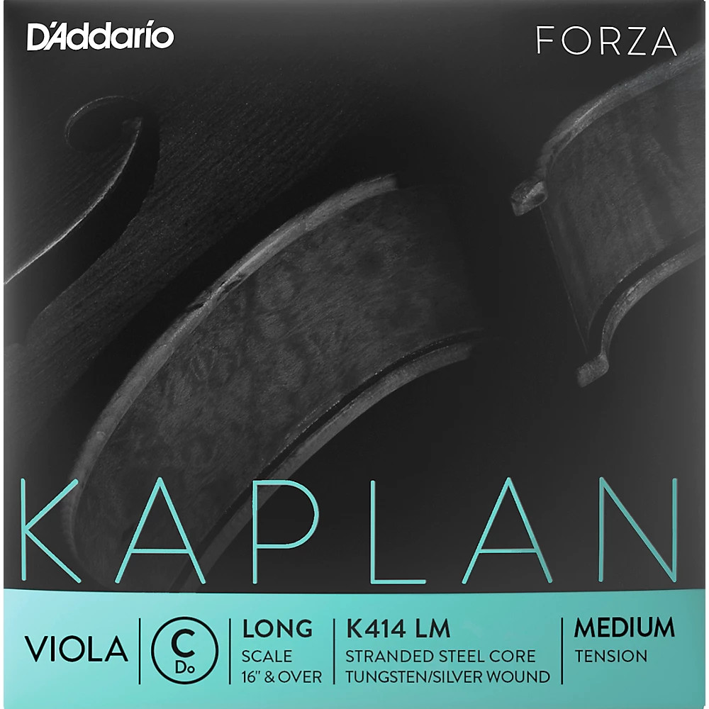 D'Addario Kaplan Series Viola C String 16+ Long Scale Medium