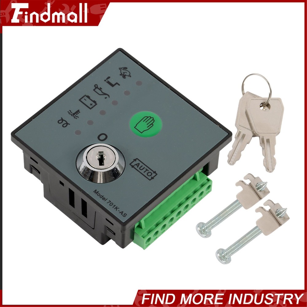 Findmall Generator Controller Automatic Start Module Control Panel DSE701AS