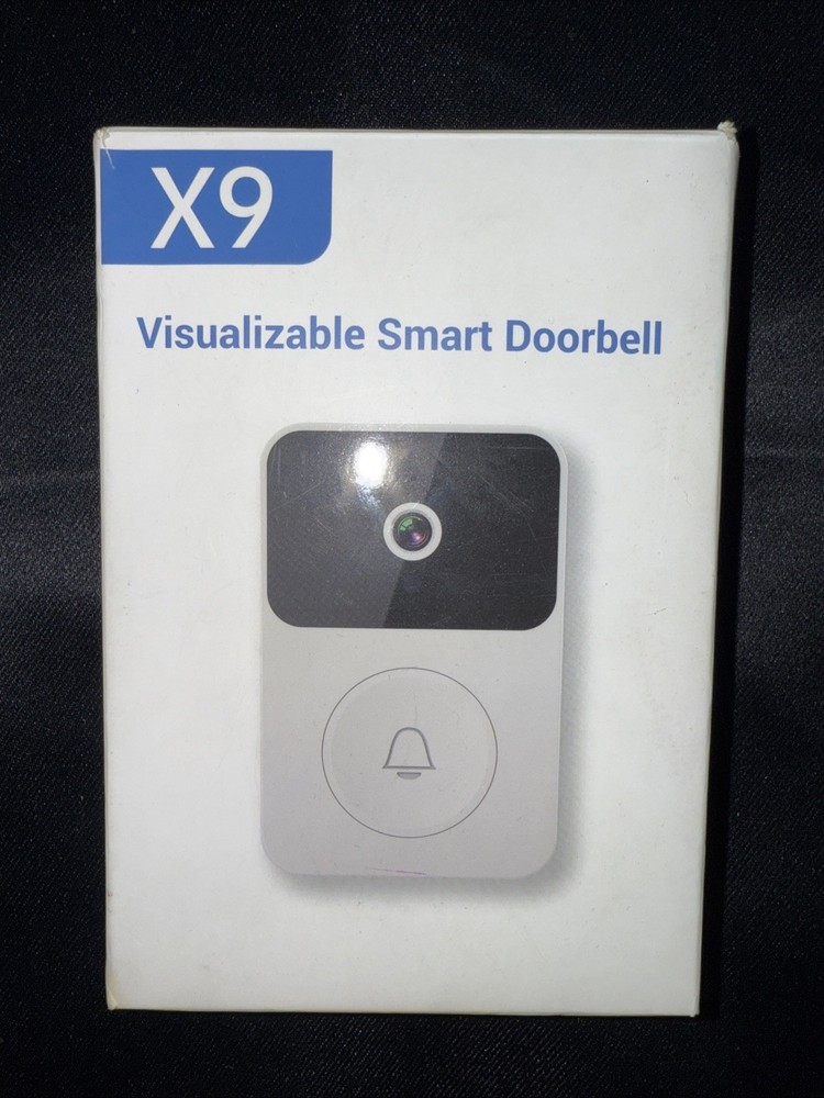 Visualizable Smart Doorbell X9 Visualizable Black