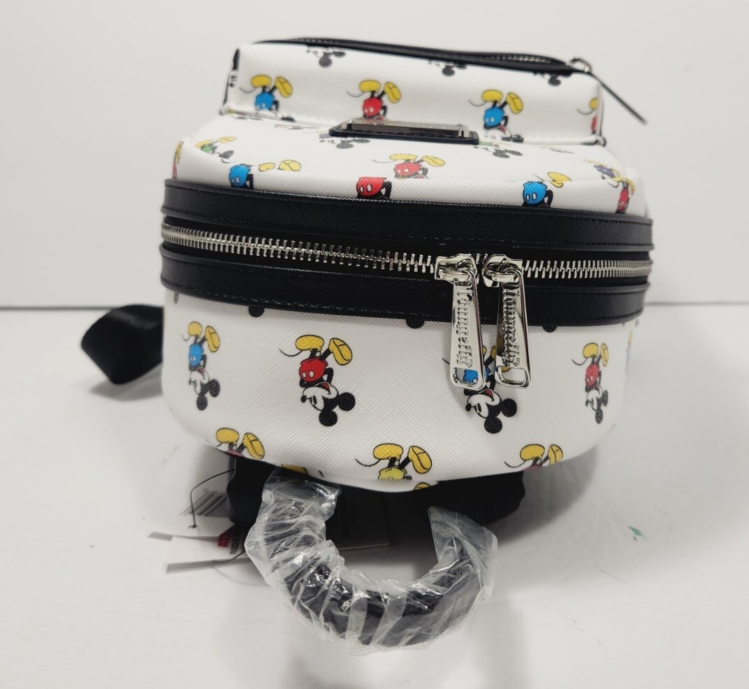 Disney Parks Loungefly Mickey Mouse All Over Mini Backpack NEW NWT FREE SHIPPING