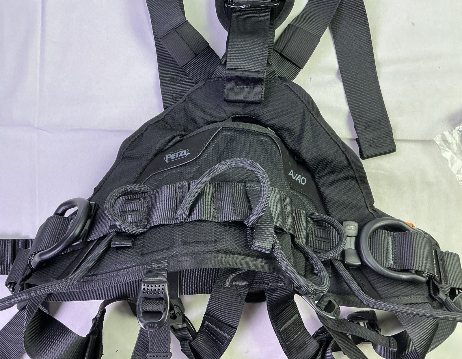 Petzl Avao Bod Croll Fast Safety Harness-Black/Grey-Size: 1