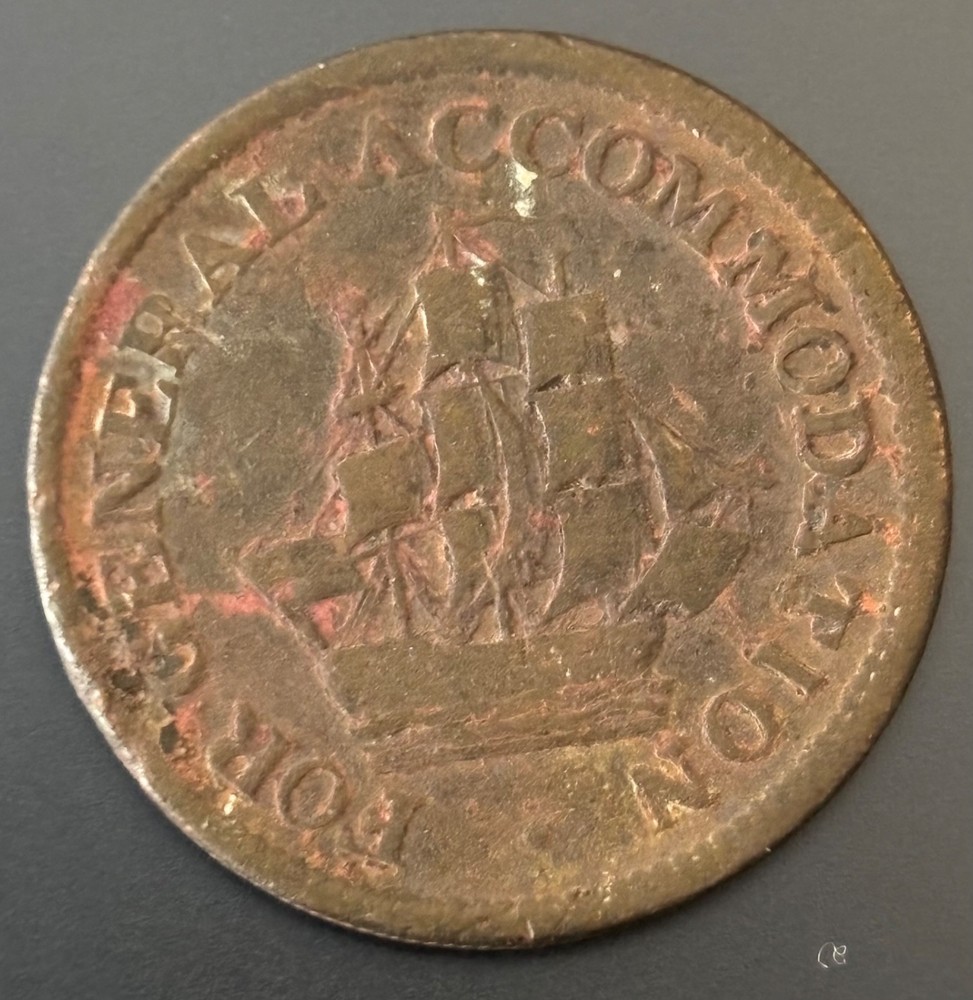 For General Accomodation Half Penny Token