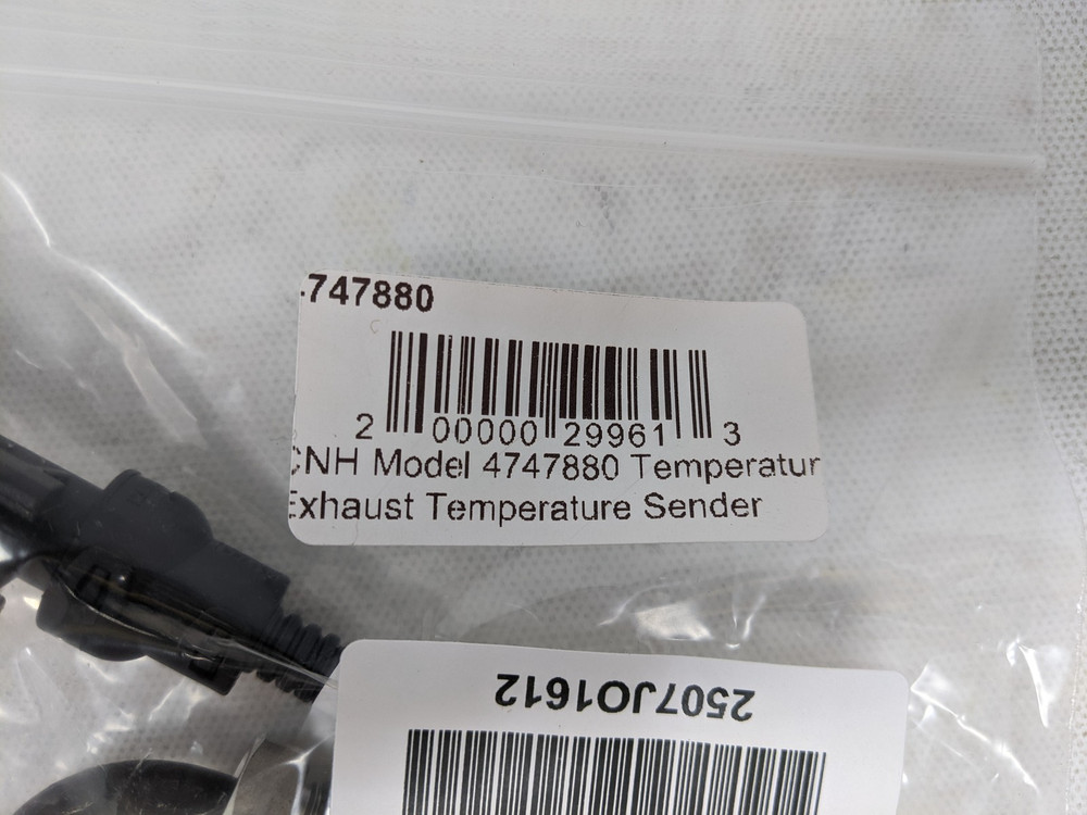 CNH Model 4747880 Temperature Exhaust Sensor, High Temp. SNBDARTS200-