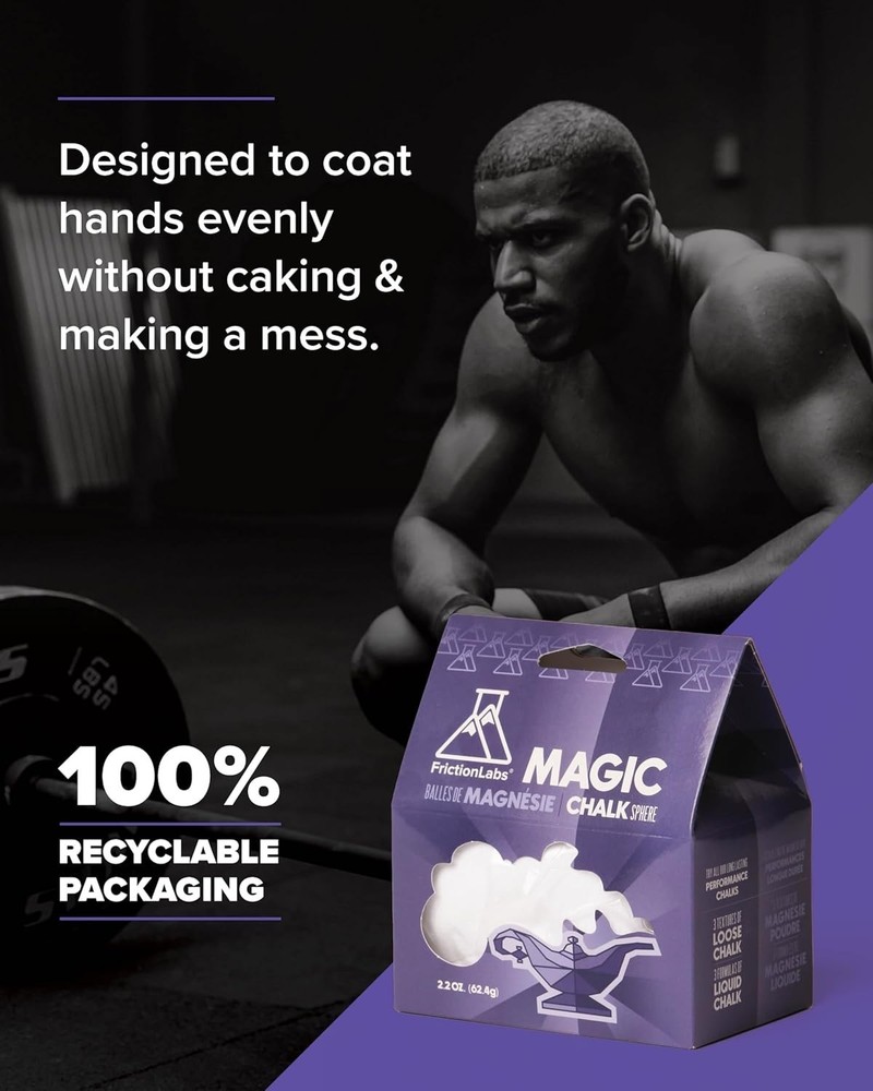 ProGrip Refillable Gym Chalk Ball & Discs for Optimal Performance
