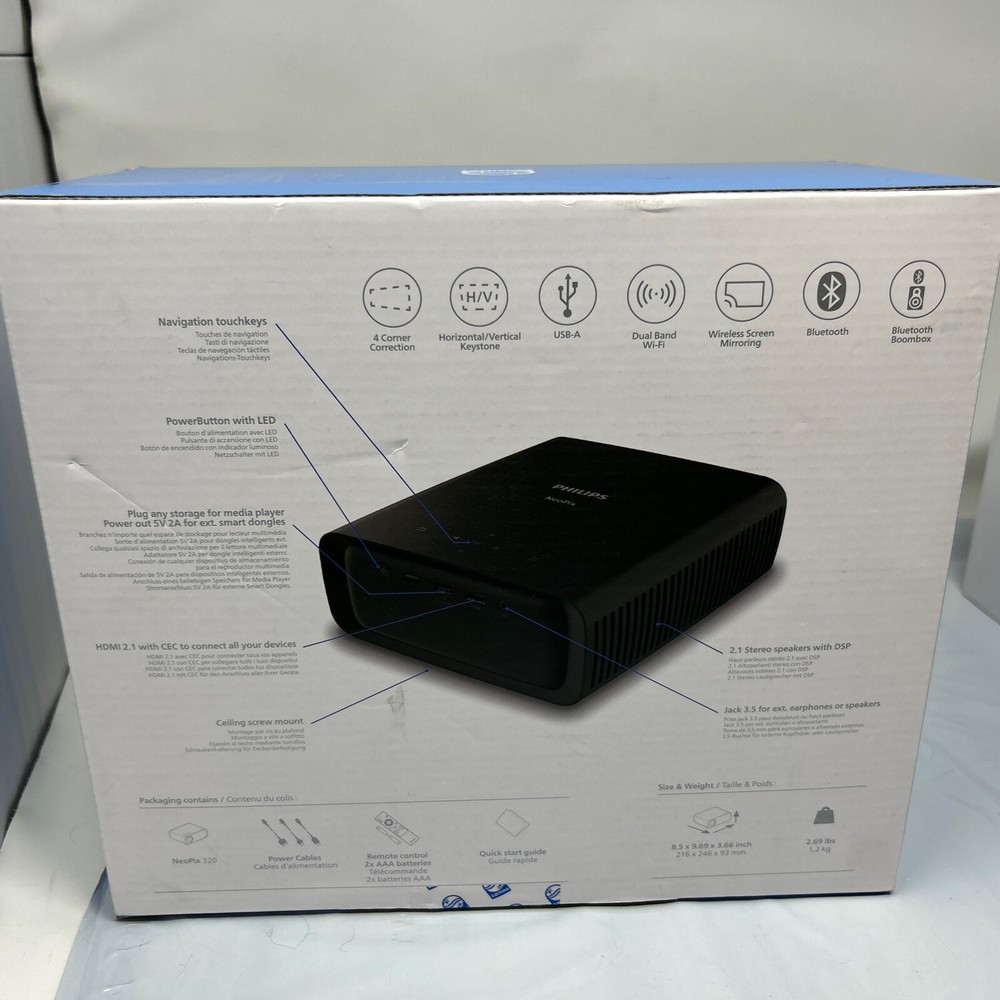 Phillips NeoPix 320 Projector- No Remote