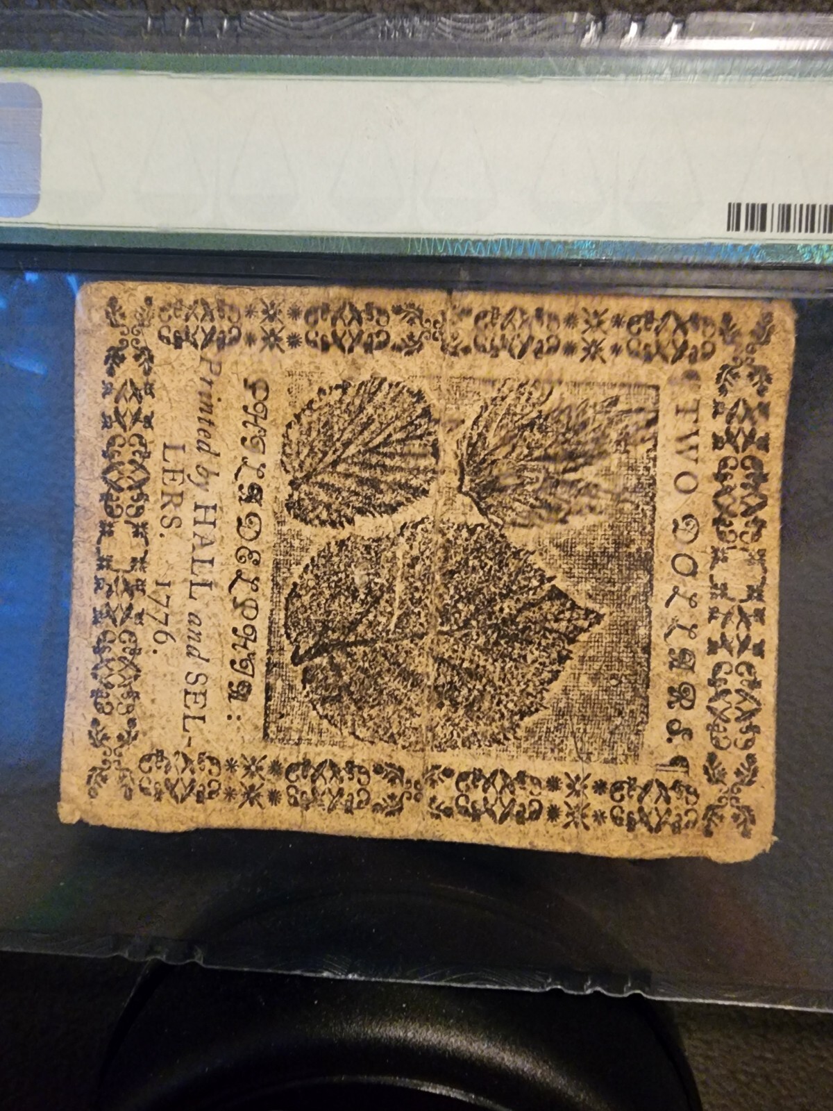 February 17, 1776 continental currency $2 PMG VF25 Fr#CC-24 Philadelphia