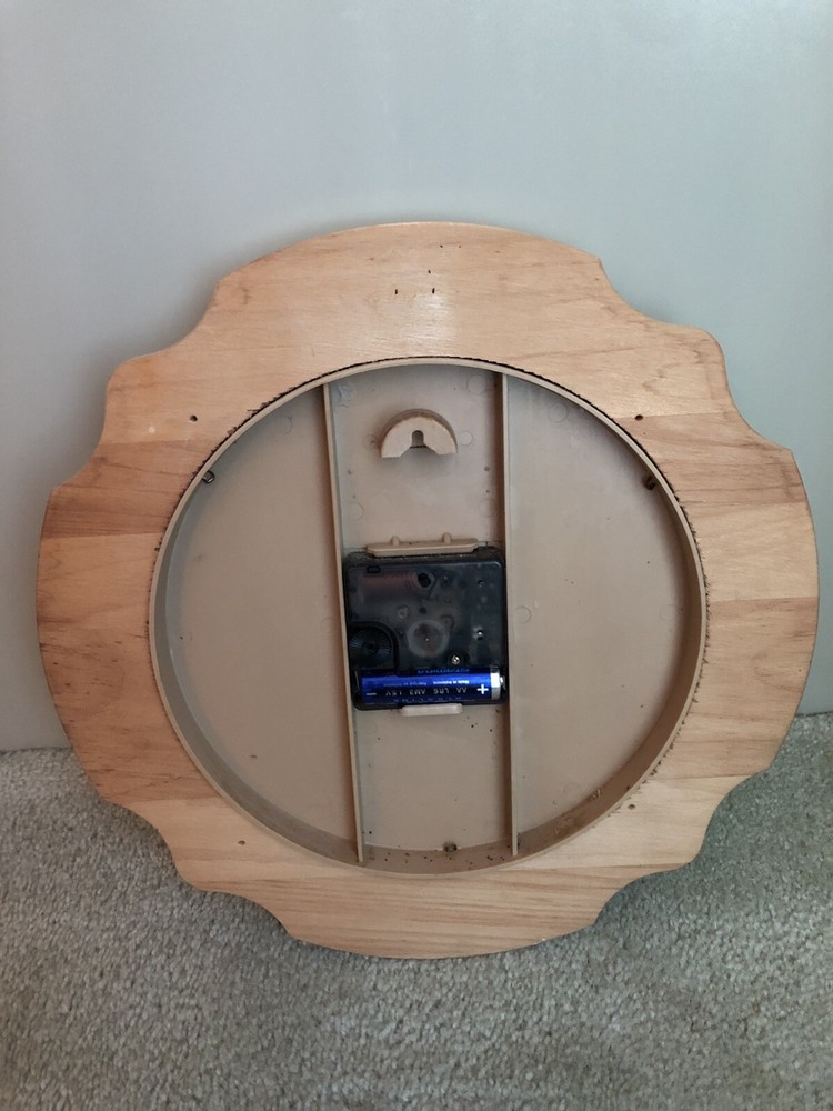 Vintage Verichron Quartz Wall Clock