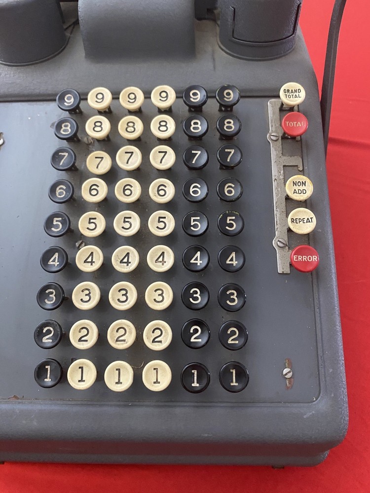 Vintage Burroughs adding machine , Collectible, Antique