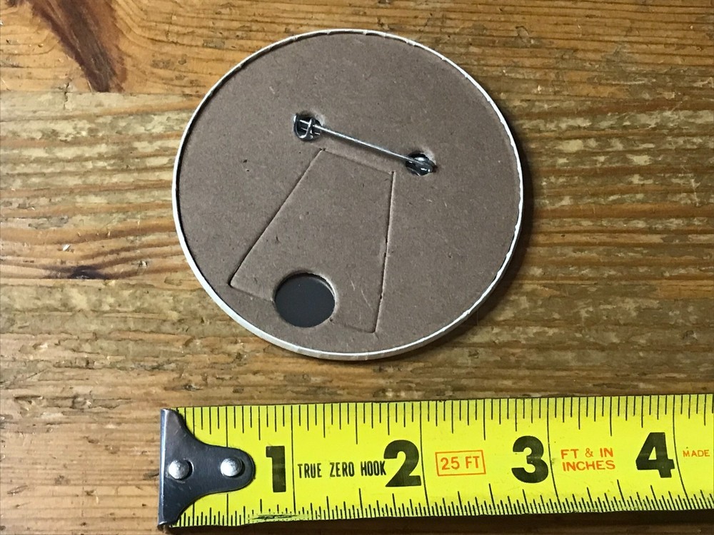 Apples For Students Pin Giant Vintage Computing Computer Tech Pinback Button