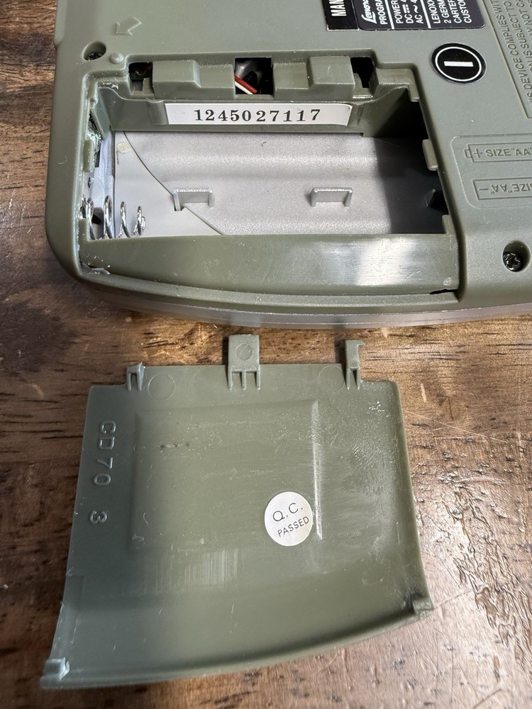 Lenoxx Sound Programmable Compact Disc Player W/Repeat Player 1 Bit DAC Digital