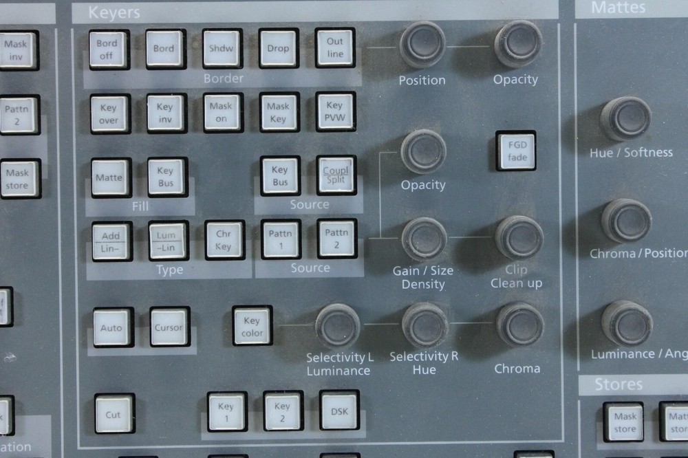 Philips BTS Diamond Digital DD10 Control Panel Vision Mixer