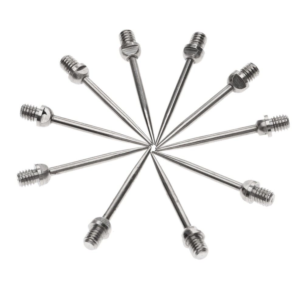 10Pc/Set Harrow Dart Steel Tip Replacement Conversion Dart Point Flight Shaft