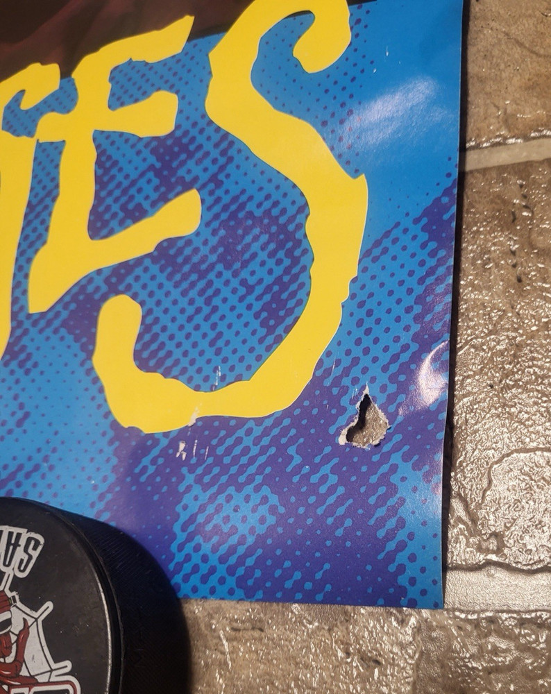 Vintage Slash Poster Guns N Roses 1991 22.5” x 34.5”