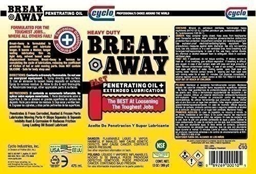 Cyclo Breakaway Fast Heavy Duty Penetrating Oil