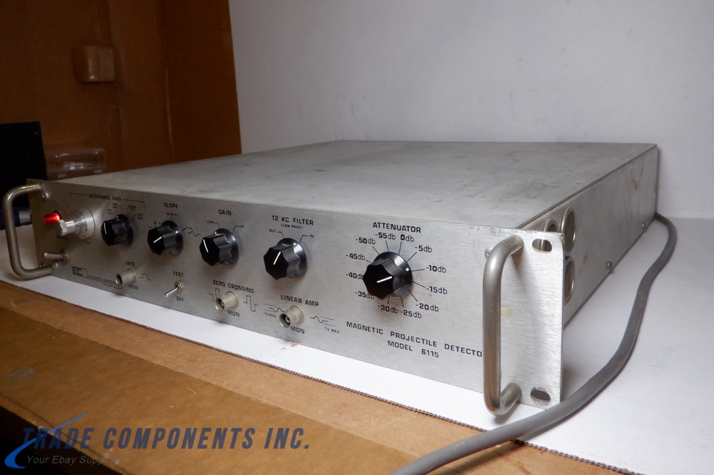 ELECTRONIC COUNTER, MAGNETIC PROJECTILE DETECTOR MODEL 6115