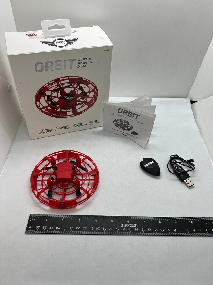 Sky Rider Orbit Obstacle Avoidance Drone DR150 Red