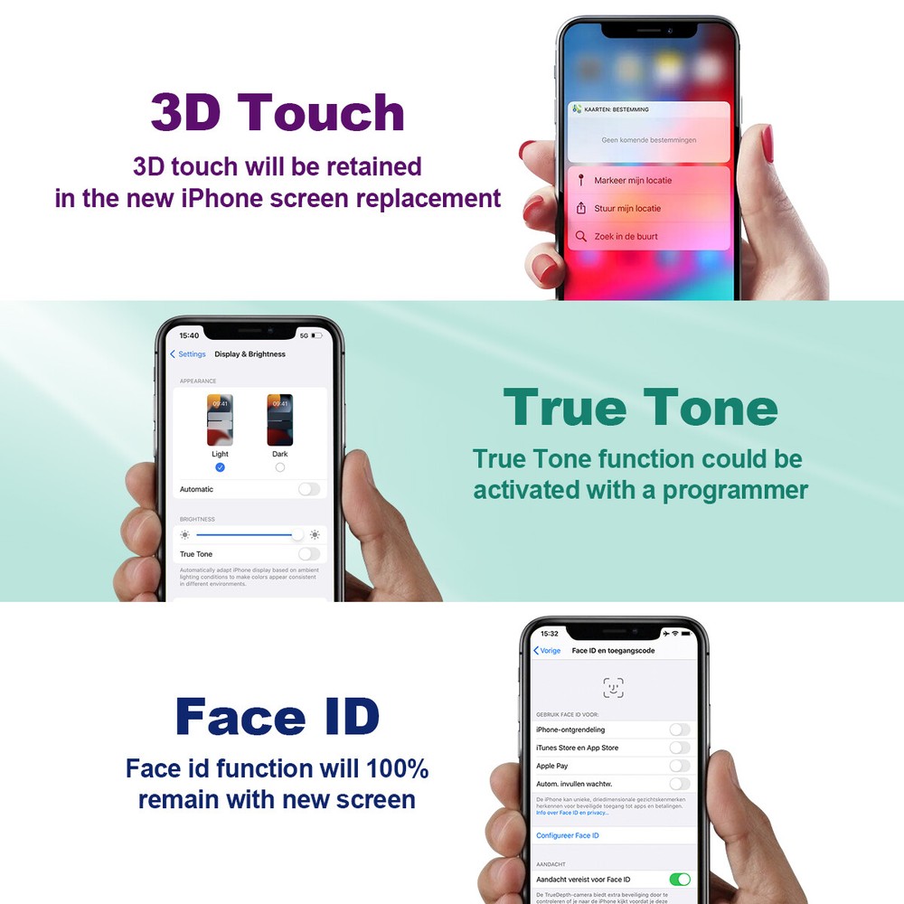 For iPhone 11 Quality Premium COF LCD Screen Display Digitizer Replacement Kit