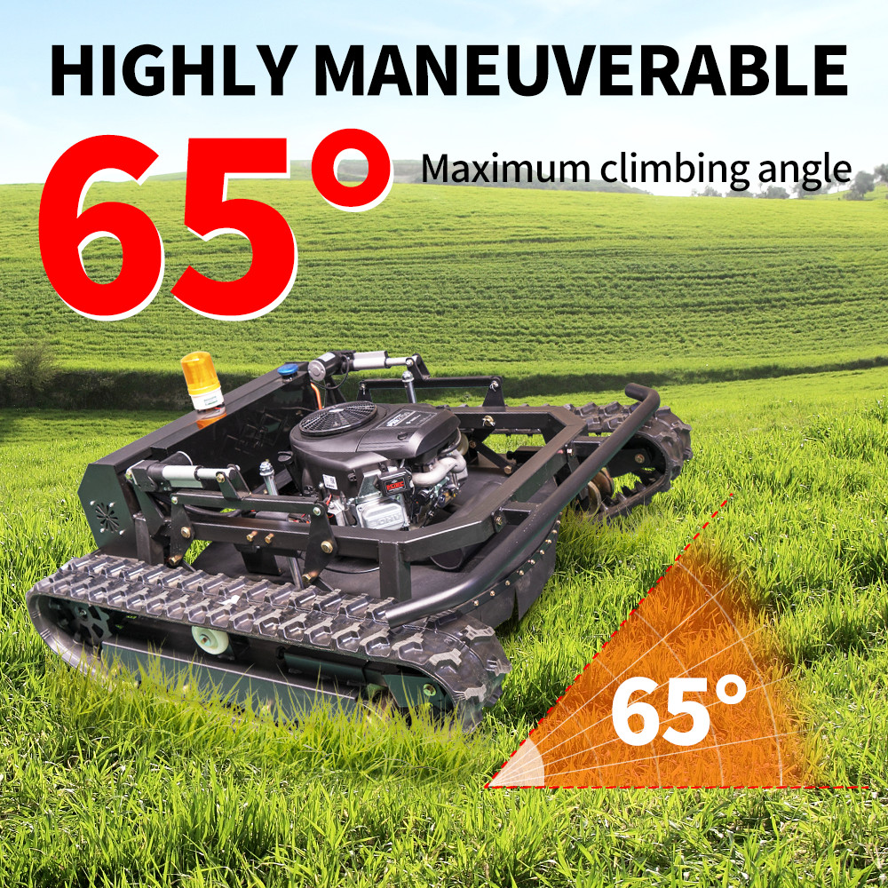 Robot lawn mower sale！！All Terrain Remote Control Off-Road Lawn Mower 27HP