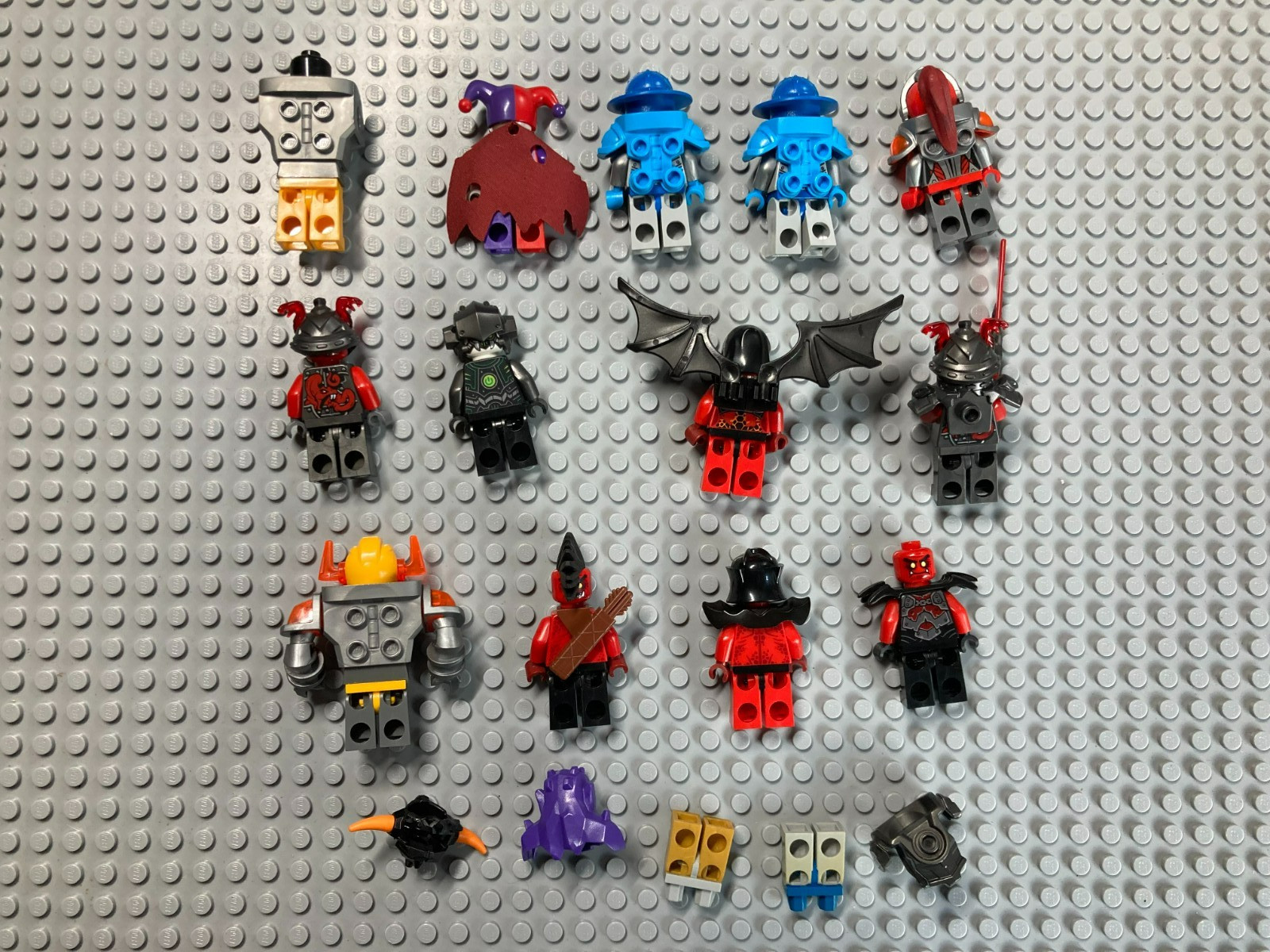 Lego Nexo Knights Lot with Minifigures and parts