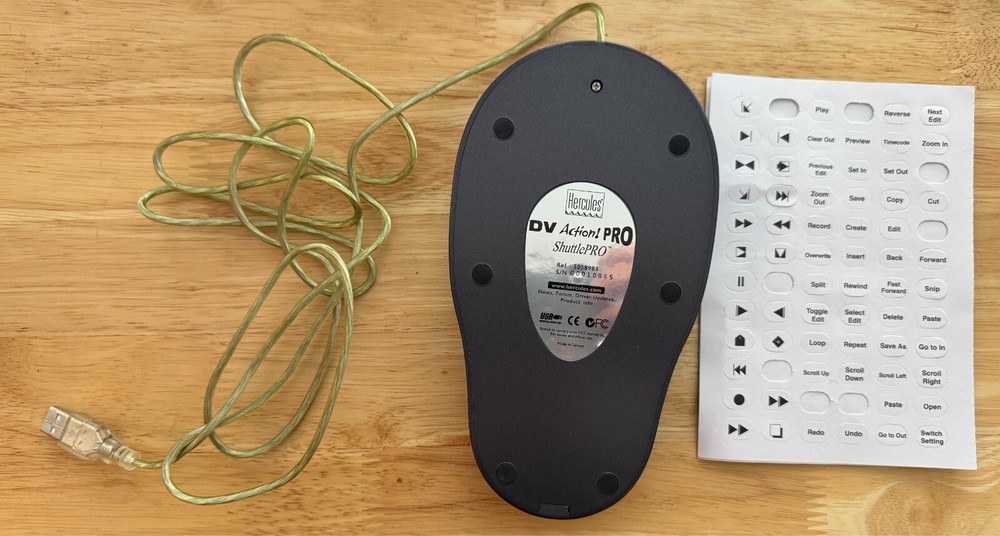 Hercules DV Action Pro ShuttlePro USB