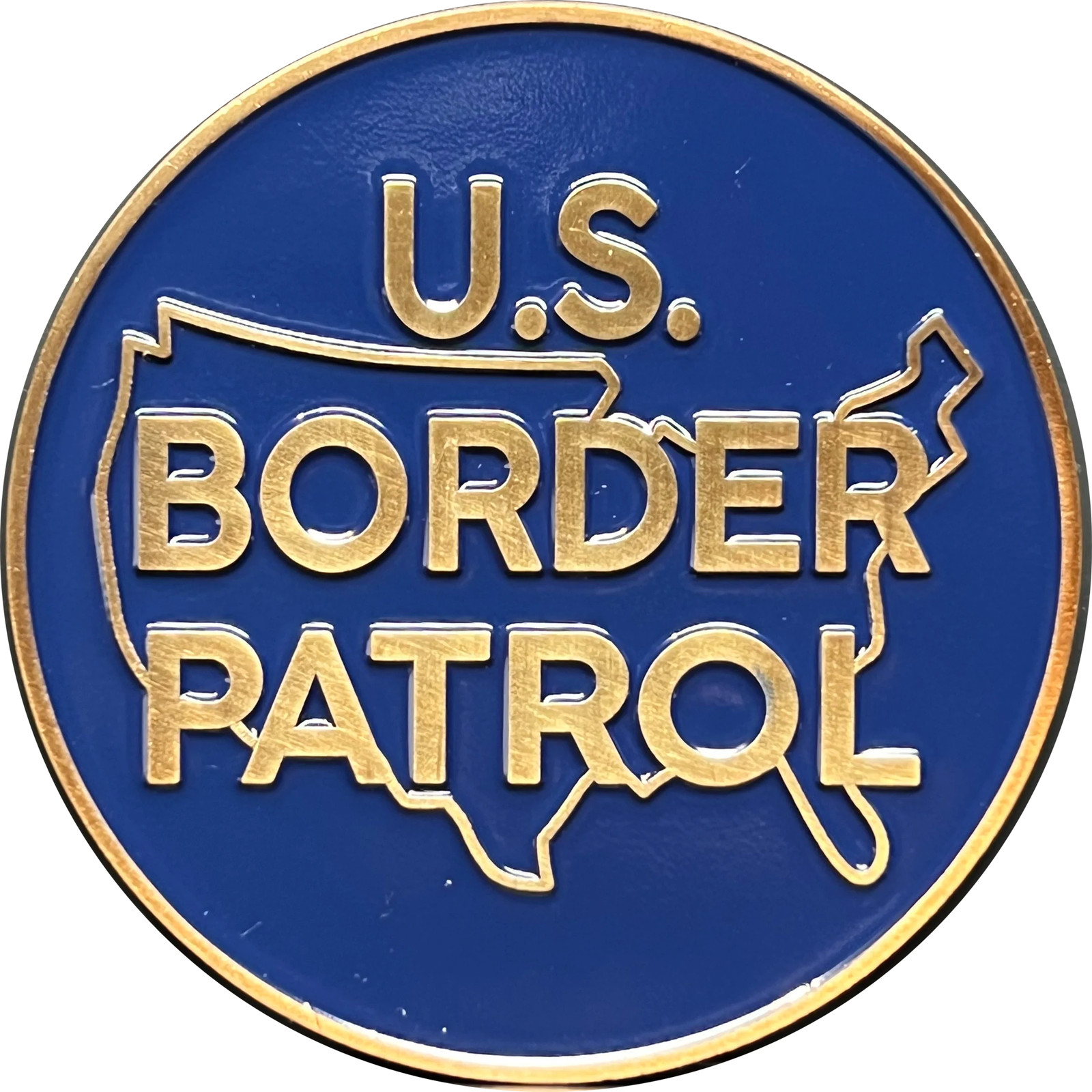 DL13-007 Border Patrol Agent CBP Task Force Challenge Coin