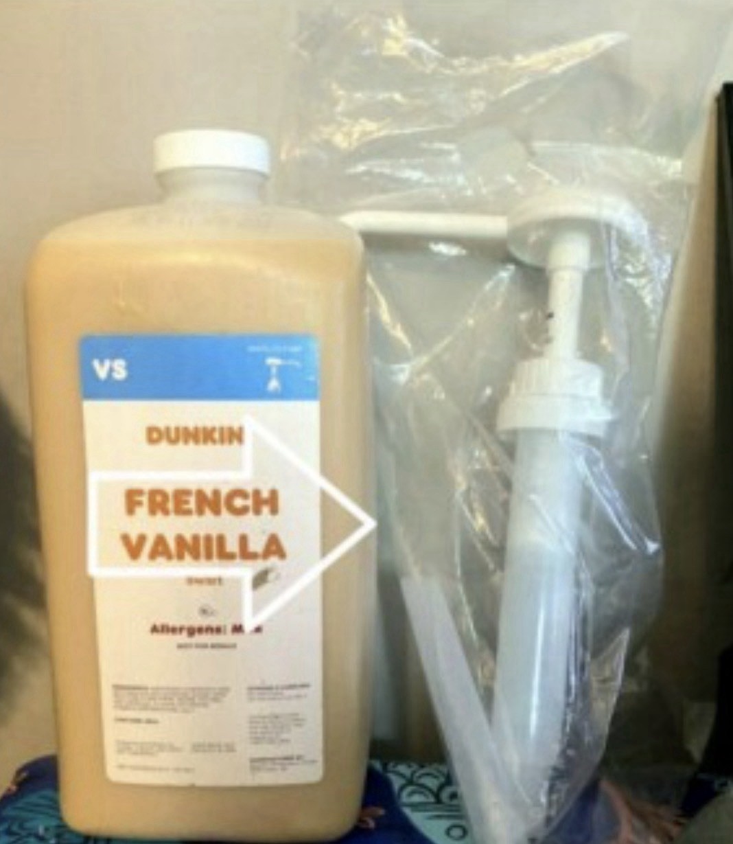 Dunkin French Vanilla Swirl