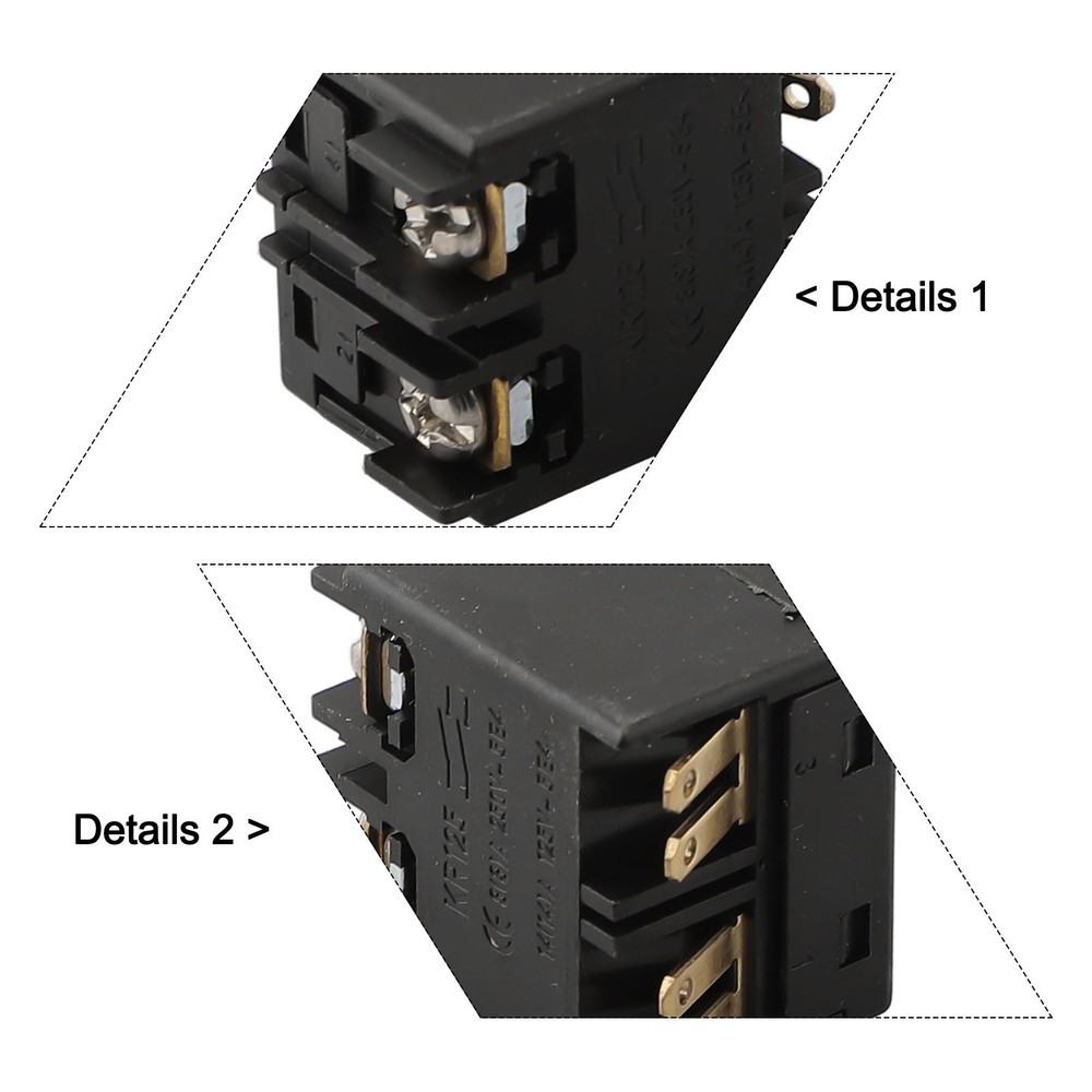 Convenient 2pcs Angle Grinder Switch Sturdy and Reliable for 61007100 FF03100A