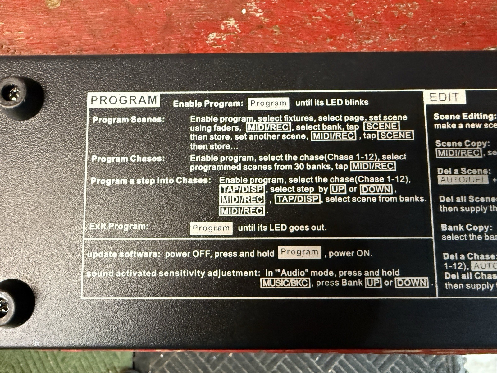 ADJ DMX Operator 384 Lighting Controller Stage DJ DMX Console 12 Fixture Control