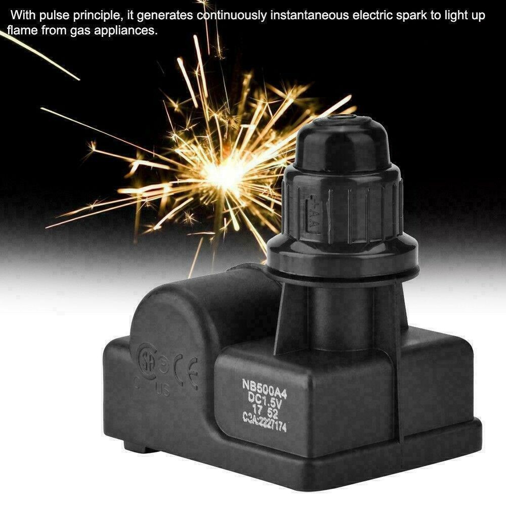 BBQ Grill 3 Outlet Push Button AA Battery Igniter Ignitor Spark Generator US