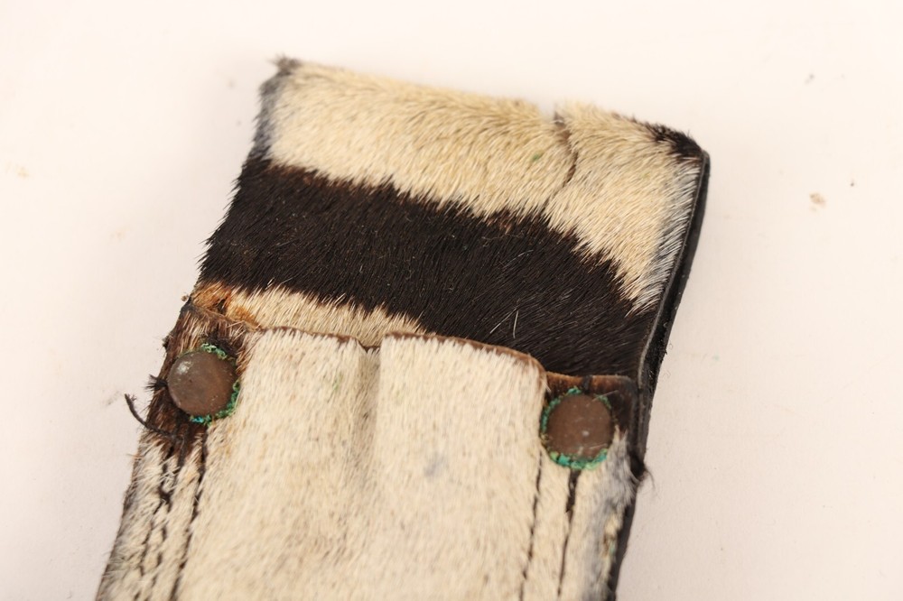 Primitive Cow Hide Pouch