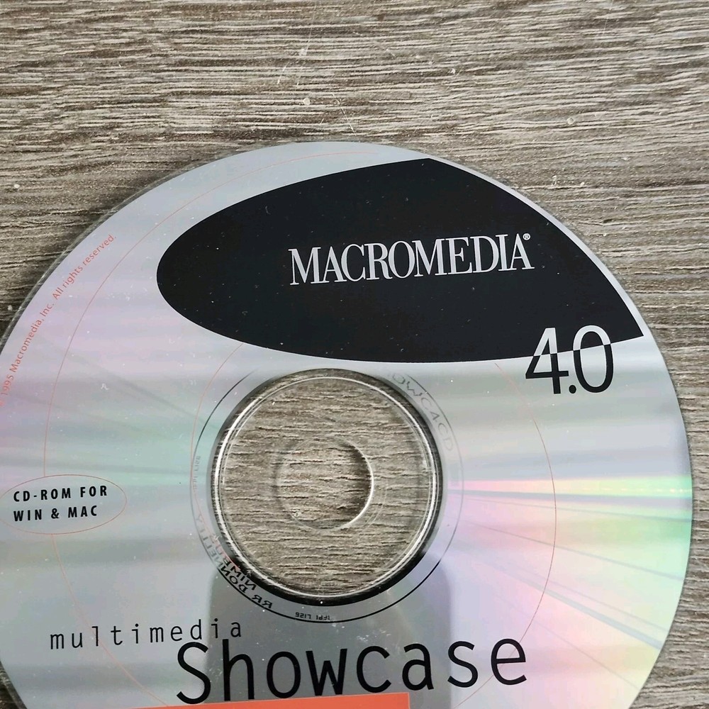 Macromedia 4.0 Multimedia Showcase (ZSHOWC4CD)(Macromedia)(1995) CD