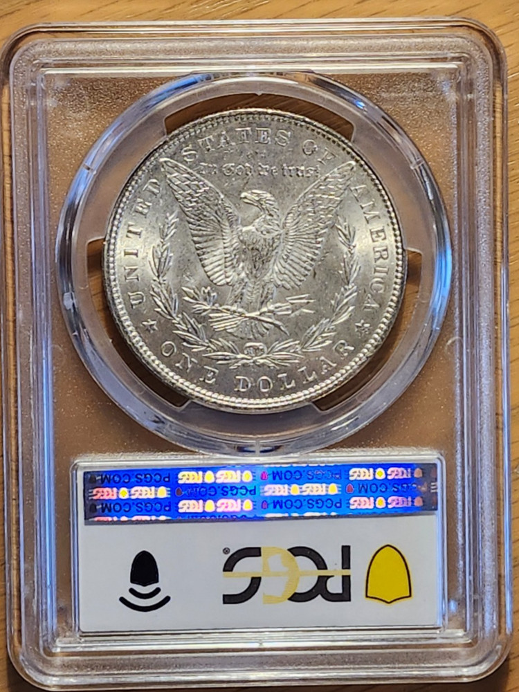 1896 PCGS MS61 MORGAN 90% SILVER 402
