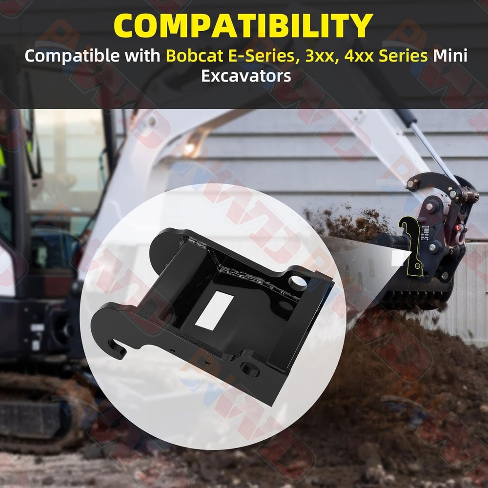For Bobcat X-change E Series E32 E35 Quick Attach Excavator Coupler Bracket