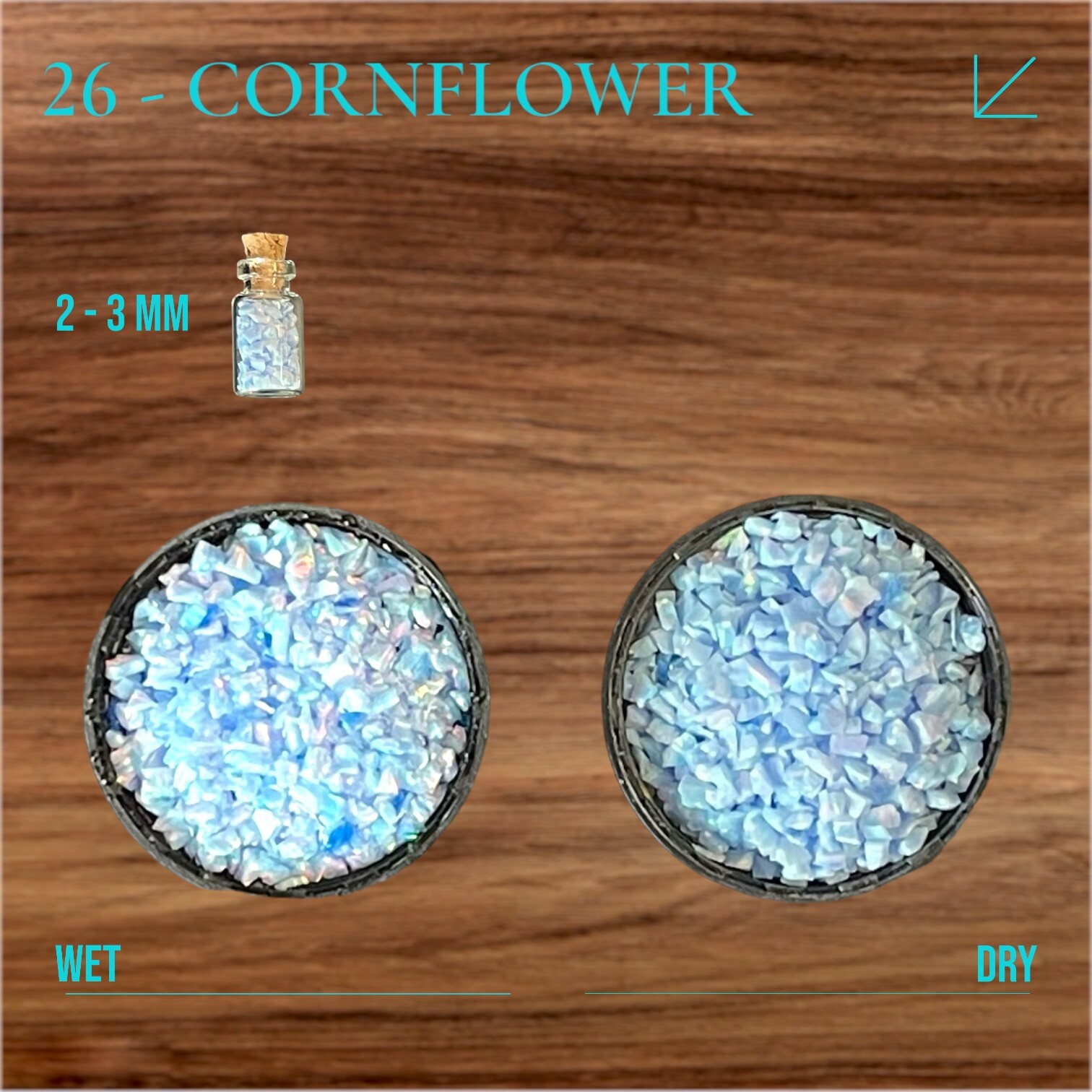 Crushed Opal - Synthetic Lab Made Opal - Sparkles in Jewelry/Wood/Resin Inlays