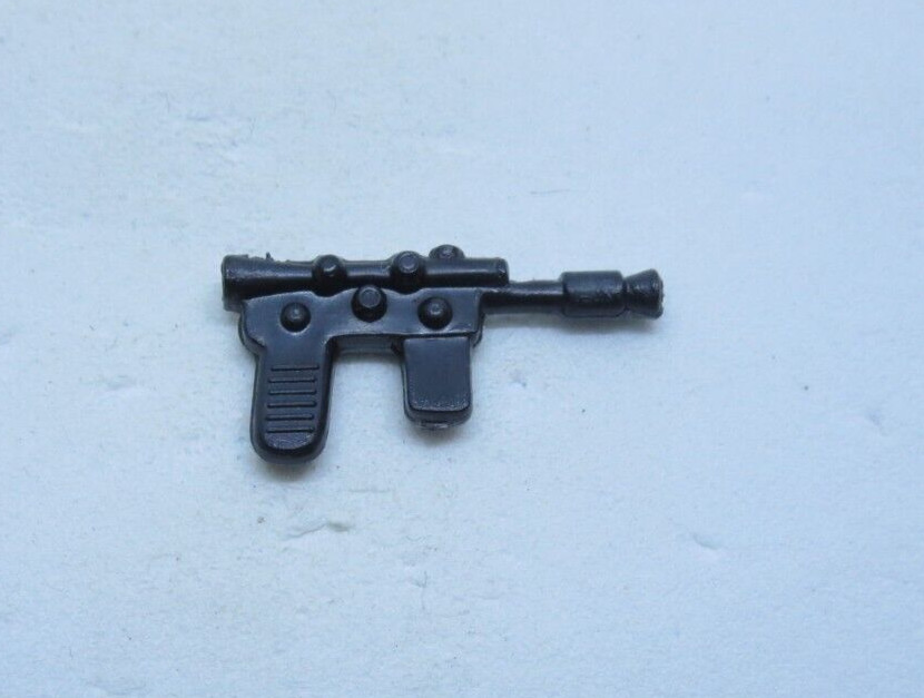 Black Han Solo Blaster/Gun Weapon Repro/Replacement Star Wars NO FLOAT