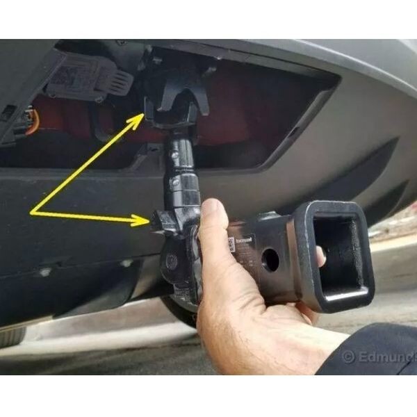 NEW! TESLA Model X, Y Tow Hook Trailer Hitch Receiver 2 Keys, Wire Harness, Bag