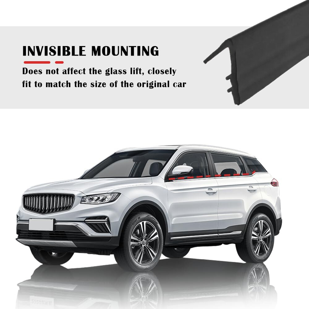 13ft V-Shape For Nissan Window Edge Moulding Trim Weatherstrip Seal Strip Rubber