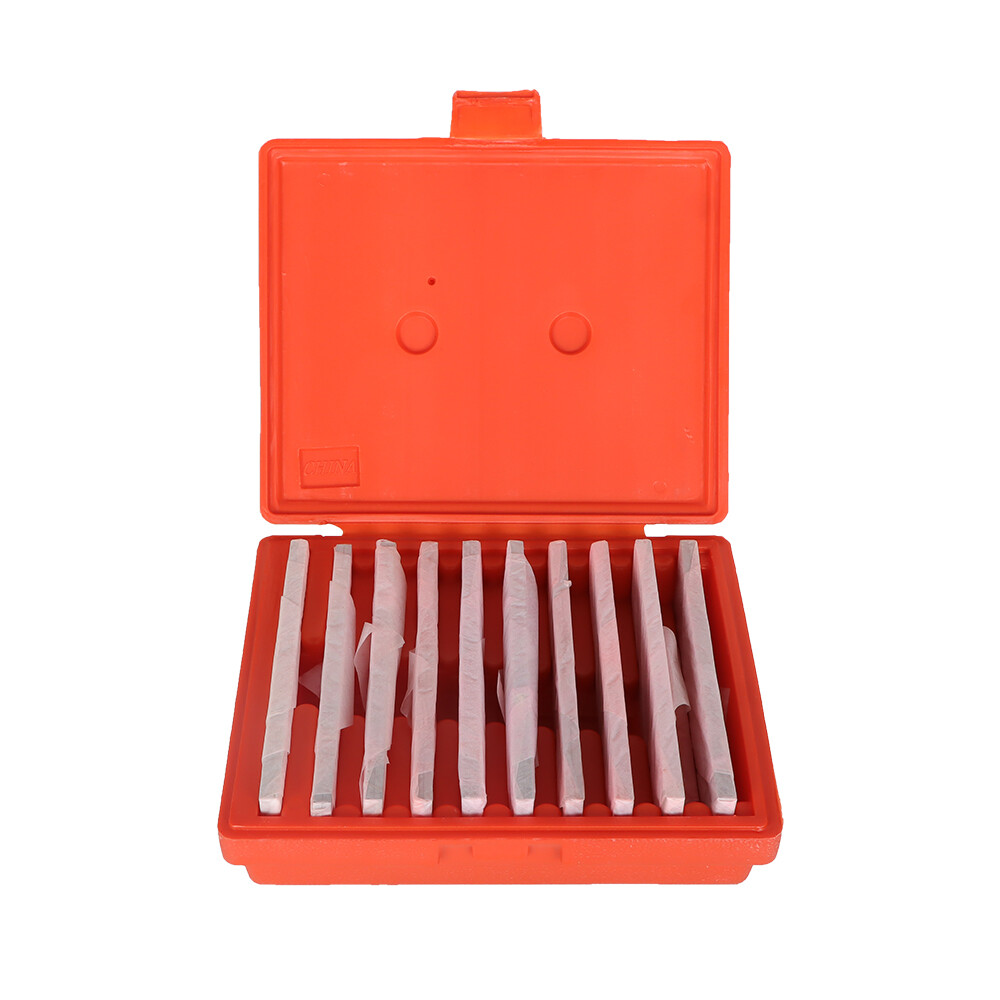 HARDENED 1/8" STEEL PARALLEL SET 10 MATCHED PAIRS PARALLELS .0002"