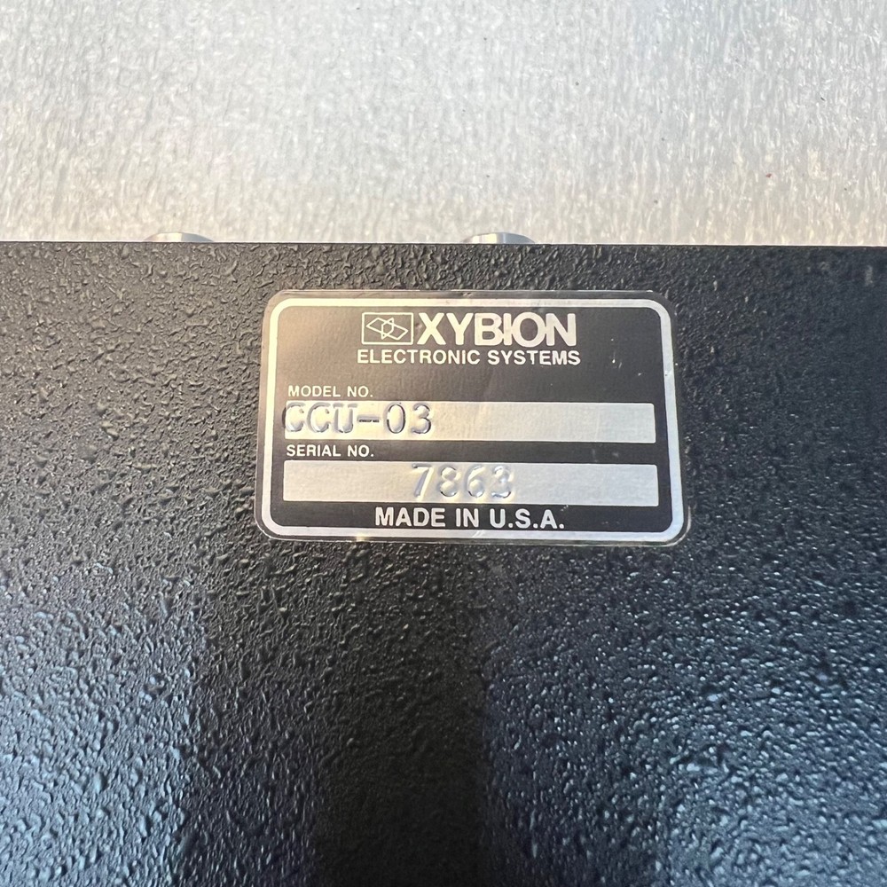 Xybion CCU-03 Camera Control Unit RGB Video Processor