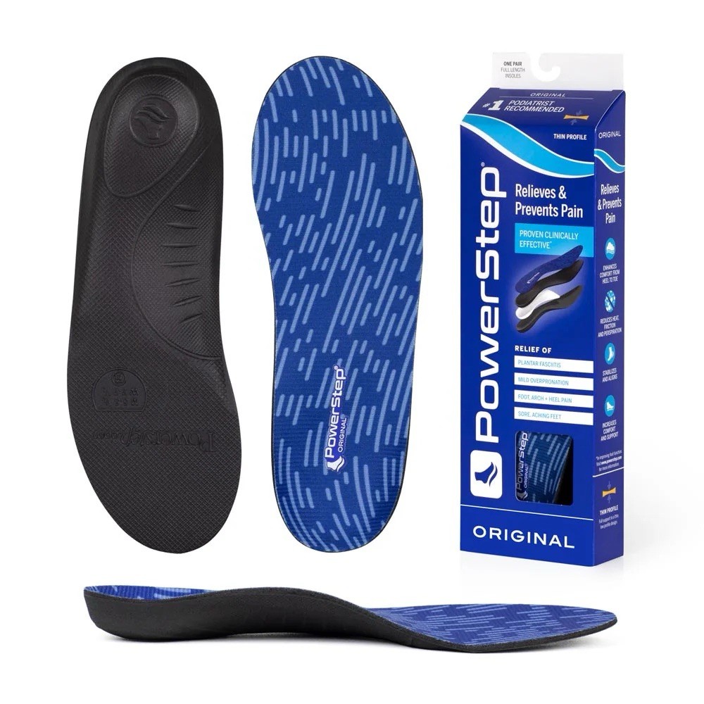 PowerStep Unisex Insoles Original Orthotic Arch Support Shoe, Size G 5001-01G