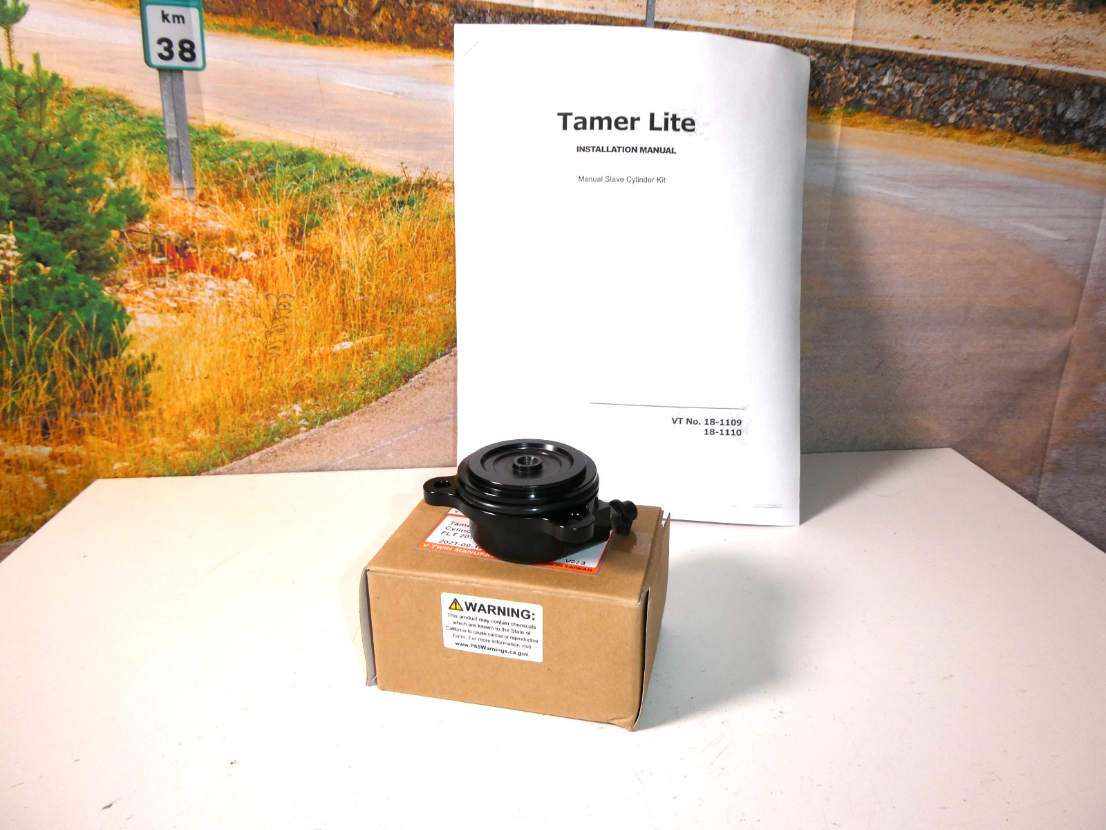 Harley Lite Clutch Hydraulic Cylinder FLT FLH Tamer For 14-16 V-Twin 18-1110 X8