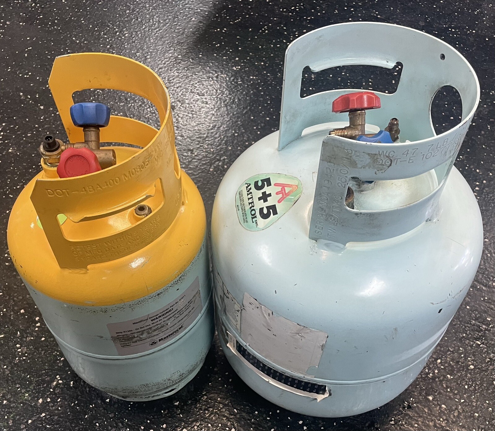Mastercool (67011) and Amtrol Recovery Tanks