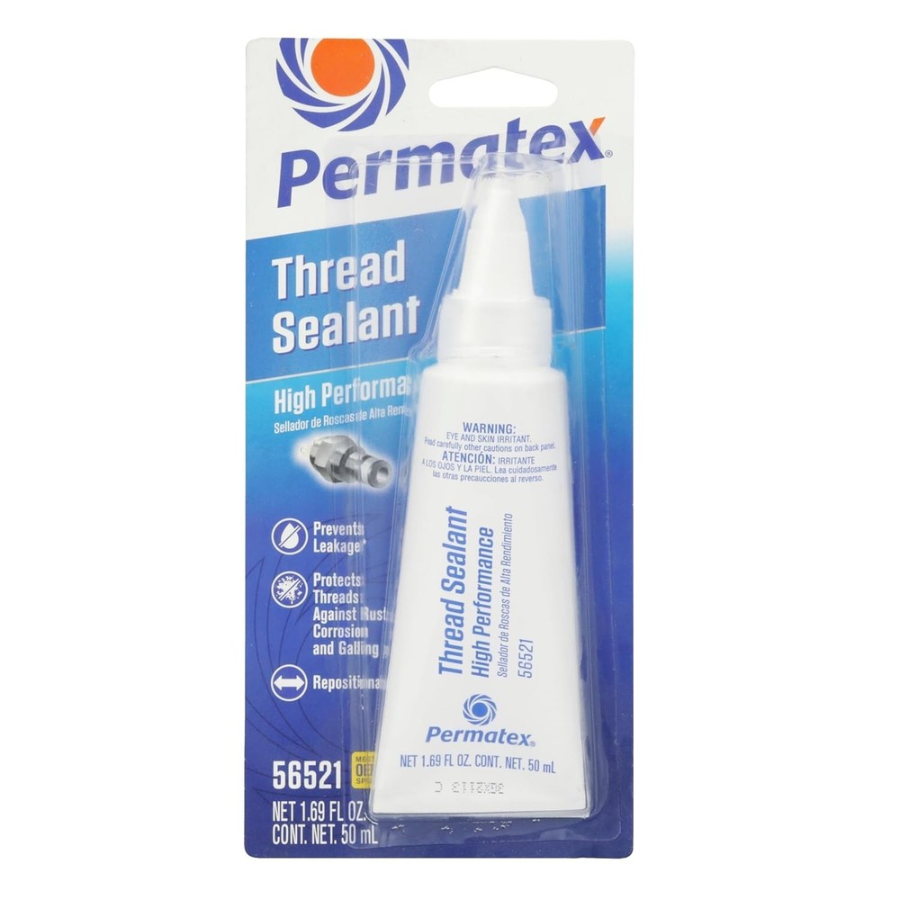 High Performance Thread Sealant, 50 ml, White