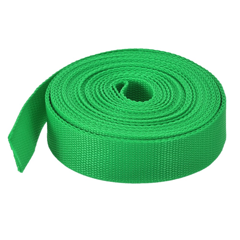 Lightweight Polypropylene Webbing Strap 1 1/4" 10 Yard Backpack Mint Green